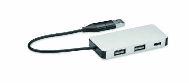 Logotrade mainoslahjat kuva: 3 portin USB-keskitin