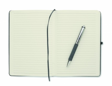 Logotrade mainoslahja tuotekuva: Muistikirja kierrätysnahkaa