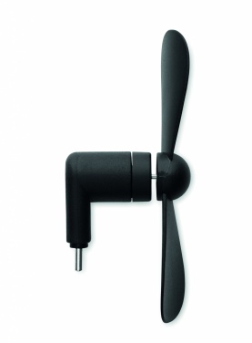 Logo trade mainoslahja ja liikelahja tuotekuva: Kannettava USB-tuuletin