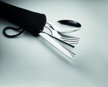 Logo trade mainoslahjat tuotekuva: Ruokailuvälinesetti