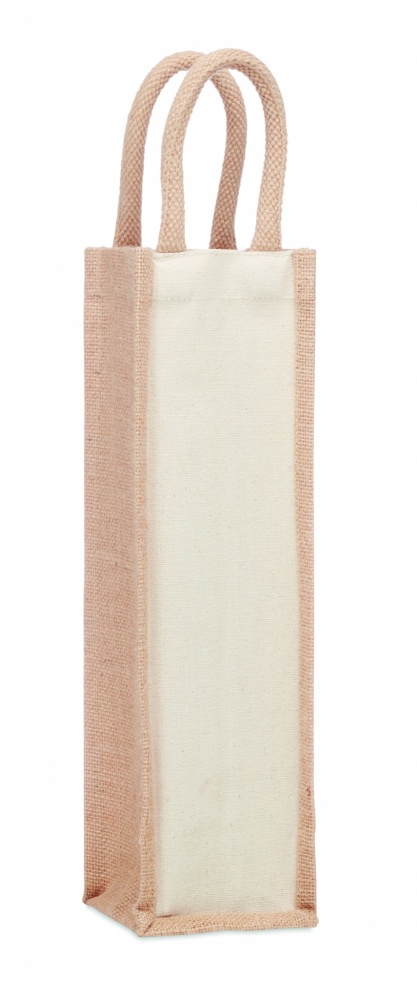 Logotrade liikelahjat mainoslahjat tuotekuva: Juutti viinikassi