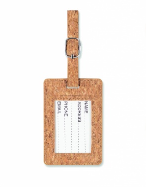Logotrade mainostuotet kuva: Cork luggage tag