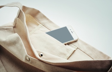 Logo trade liikelahja mainoslahja tuotekuva: Ostoskassi canvas 270 gr/m²