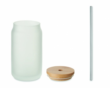 Logotrade mainoslahja tuotekuva: Lasipurkki 400 ml