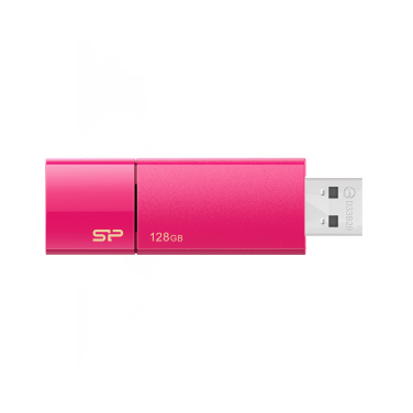 Logo trade liikelahja mainoslahja tuotekuva: Pendrive Silicon Power 3.0 Blaze B05, pinkki
