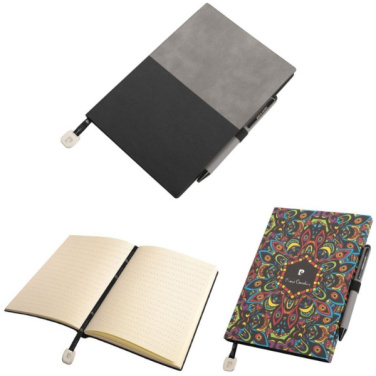 Logo trade liikelahjat mainoslahjat kuva: Muistilehtiö A5 & kuulakärkikynä REPORTER Pierre Cardin