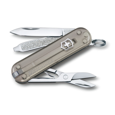 Logo trade liikelahjat tuotekuva: Taskuveitsi Classic SD läpinäkyvä Victorinox