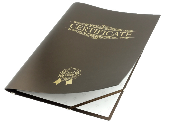 Logotrade mainoslahja tuotekuva: Sertifikaattikansi 152094