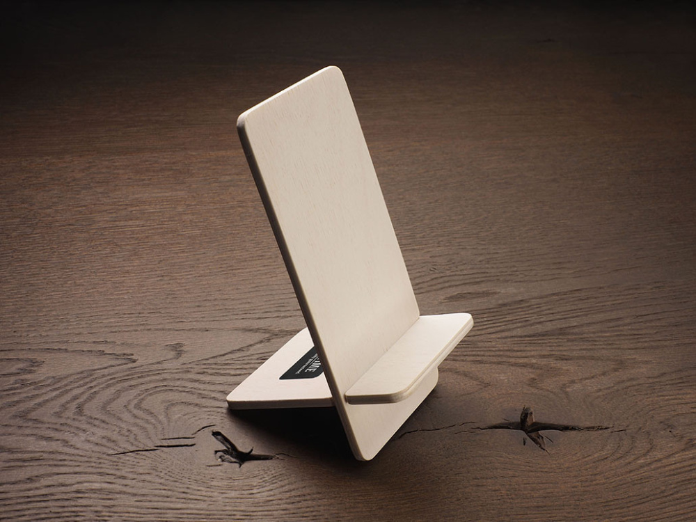 Logo trade mainoslahjat tuotekuva: Puinen puhelinteline 1834121