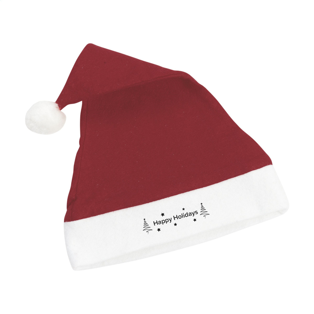 Logo trade liikelahja kuva: Joulupukkihattu X-Mas