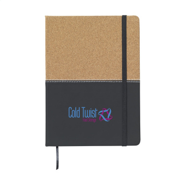 Logo trade liikelahjat mainoslahjat kuva: Journal Cork Paper Notebook