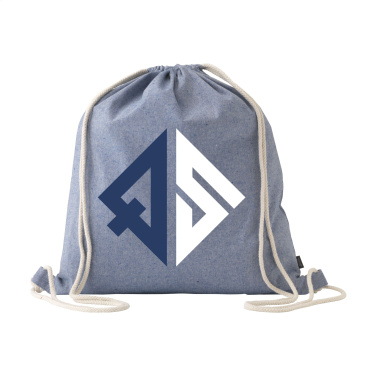 Logo trade liikelahja mainoslahja tuotekuva: GRS kierrätettyä puuvillaa PromoBag (180 g/m²) reppu