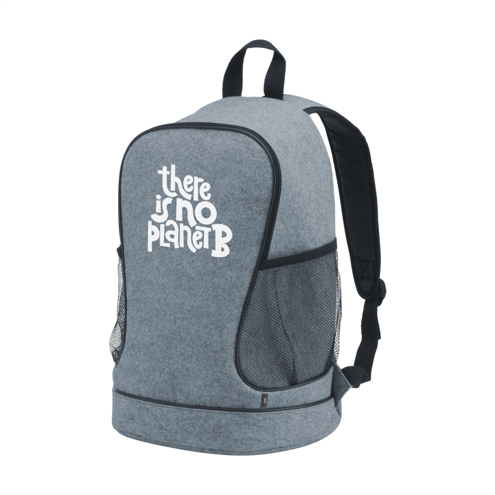 Logotrade liikelahja tuotekuva: PromoPack Felt Gym Bag -reppu