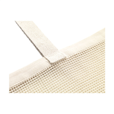 Logotrade mainostuotet kuva: Natura Organic Mesh Shopper (180 g/m²) ostoskassi