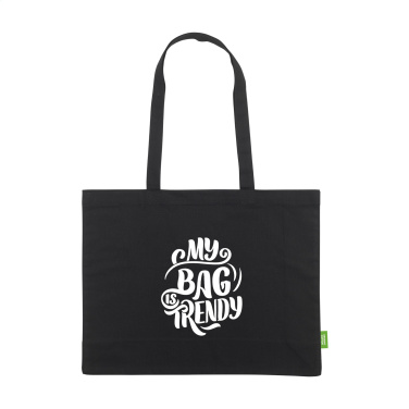 Logo trade mainoslahjat tuotekuva: ECO Shopper GOTS luomupuuvillapussi (180 g/m²).