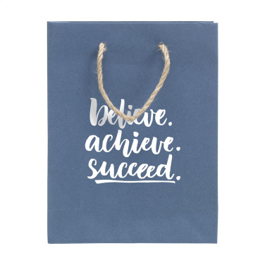 Logotrade liikelahjat kuva: Leaf It Bag kierrätetty farkkukuiduilla (180 g/m²) S