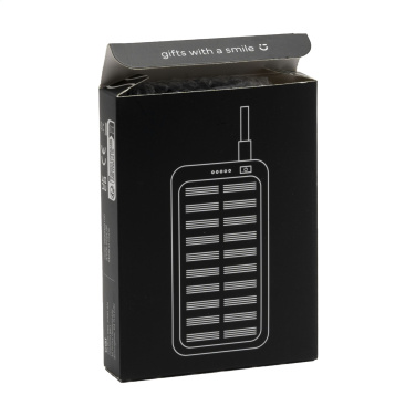 Logo trade mainoslahja ja liikelahja tuotekuva: Solar RCS Powerbank 4000 virtalaturi