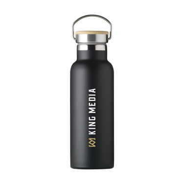 Logo trade mainoslahjat tuotekuva: Nordvik RCS Recycled Steel 500 ml juomapullo