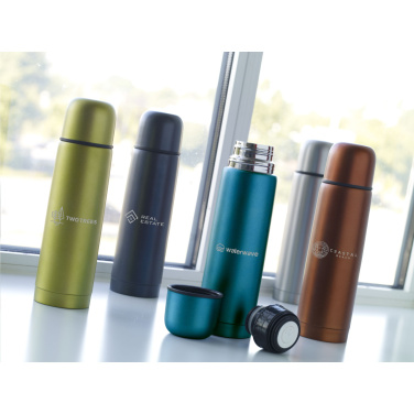 Logotrade liikelahjat kuva: Frosted Bottle RCS Recycled Steel 500 ml lämpöpullo