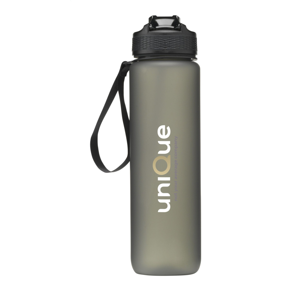 Logotrade mainostuote tuotekuva: AquaSport GRS kierrätetty vesipullo 1000 ml