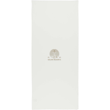 Logo trade mainoslahjat tuotekuva: Lucas RPET-urheilupyyhe 30 x 80 cm