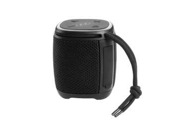 Logotrade mainoslahja tuotekuva: Bluetooth-kaiutin HERMON Schwarzwolf