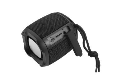 Logotrade mainoslahja ja liikelahja kuva: Bluetooth-kaiutin HERMON Schwarzwolf