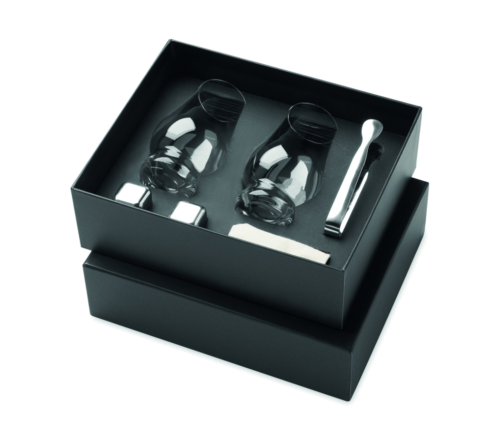 Logotrade liikelahja mainoslahja kuva: Lasisarja viskin maisteluun