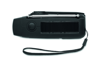 Logo trade liikelahjat tuotekuva: Radio LED-taskulampulla