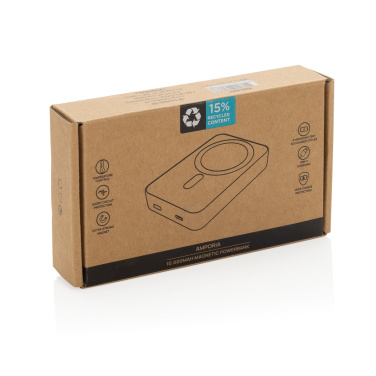 Logotrade mainoslahja ja liikelahja kuva: Amporia RCS -10 000 mAh magneettinen powerbank