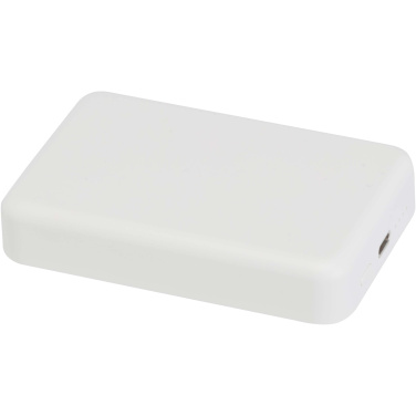 Logotrade mainoslahjat kuva: Acrab 10 000 mAh:n ja 15 W:n magneettinen langaton varavirtalähde, jossa 20 W:n PD – valmistettu kierrätetystä muovista