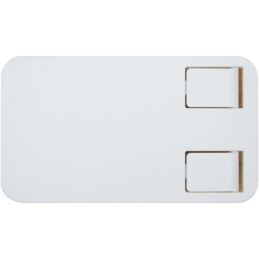 Logo trade liikelahja kuva: Alfirk kierrätetystä muovista valmistettu kokoontaitettava pöytäpuhelinjalusta bambuyksityiskohdilla