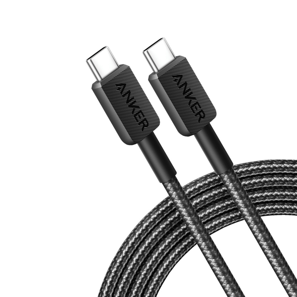 Logo trade mainostuote kuva: Anker USB-C–USB-C-kaapeli, 1,8 metriä, 60 W