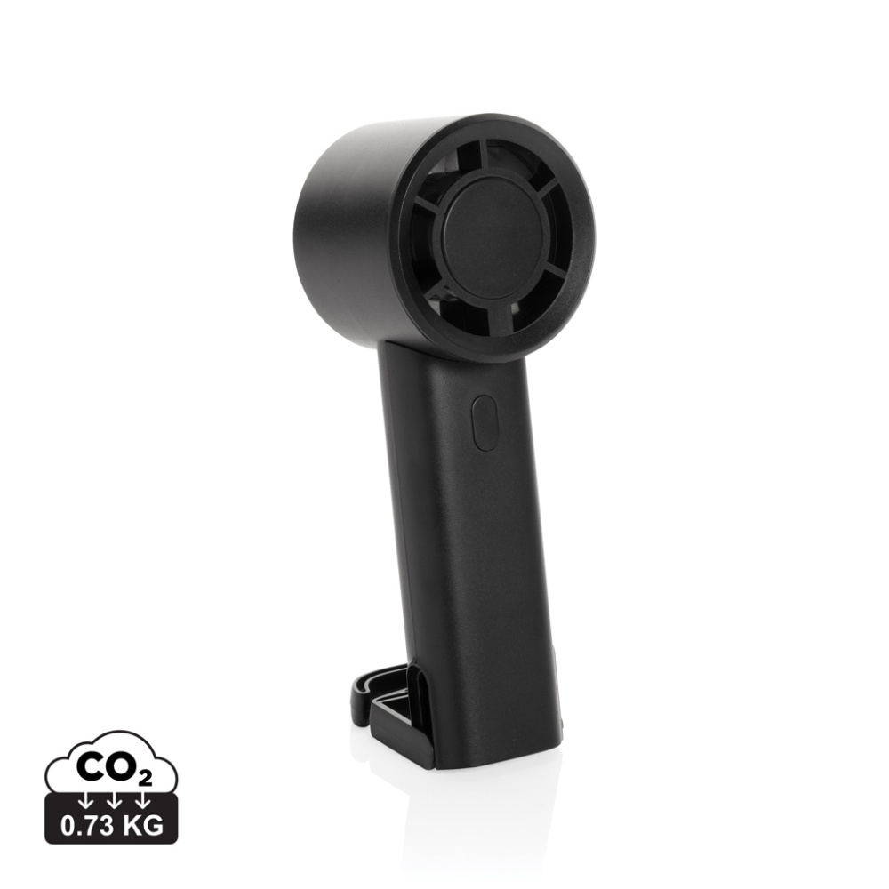 Logo trade mainoslahja kuva: Twist RCS -kierrätysmuovinen ladattava tuuletin