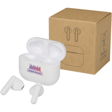 Logotrade mainoslahjat kuva: Altais kierrätysmuovista valmistetut True Wireless Bluetooth® -kuulokkeet