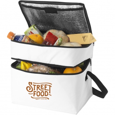 Logotrade dovana nuotrauka: Oslo 2 užtrauktuku užsegamas šaldymo krepšys 13L