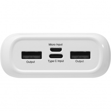 Logotrade dovana nuotrauka: Electro 20 000 mAh perdirbto plastiko maitinimo blokas 