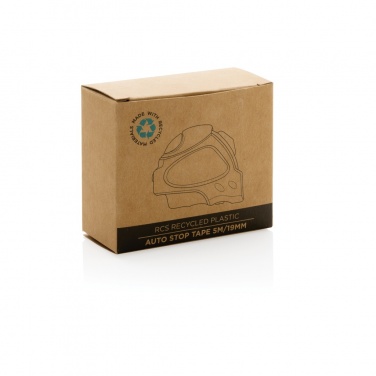 Logotrade reklaminės dovanos nuotrauka: RCS perdirbto plastiko Automatinė stabdymo juosta 5M/19mm
