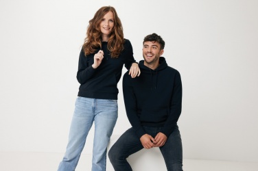 Logotrade reklaminės dovanos nuotrauka: Iqoniq Rila lengvas, perdirbtos medvilnės gobtuvas