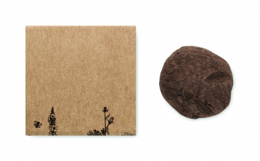 Logotrade verslo dovanos nuotrauka: Sėklų bomba su bičių žiedais