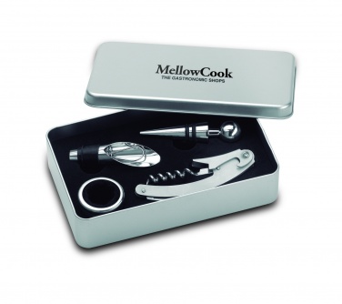 Logotrade firminės dovanos nuotrauka: Vyno rinkinys skardinėje dėžutėje