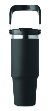 Logotrade verslo dovanos nuotrauka: Dvigubos sienelės stiklinė 850 ml