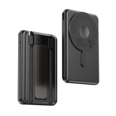 Logotrade reklaminiai produktai nuotrauka: Urban Vitamin Redwood 5in1 5000mah 20W PD magnetinis maitinimo blokas