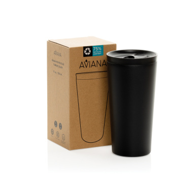 Logotrade firminės dovanos nuotrauka: Aviana™ Rowan RCS perdirbto stiklo stiklinė, 500 ml
