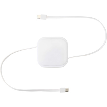 Logotrade reklaminės dovanos nuotrauka: „Gloas“ 5 viename perdirbto ištraukiamo duomenų sinchronizavimo ir 100 W greito įkrovimo laidas su išmaniojo telefono įrankių rinkiniu