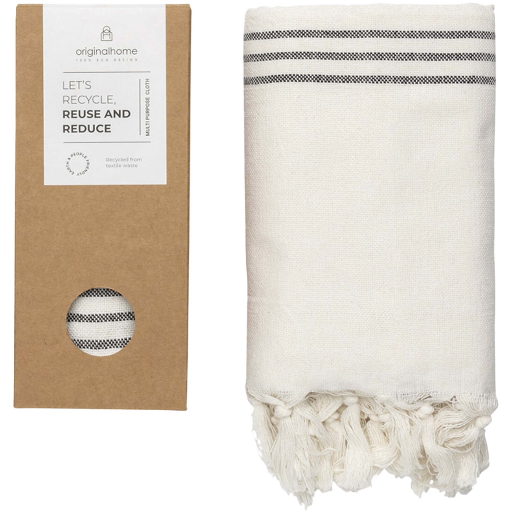 Logotrade reklaminės dovanos nuotrauka: Originalhome perdirbtas audinys - 85 x 175 cm