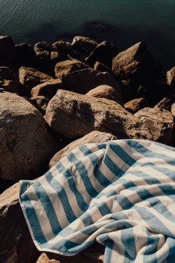 Logotrade reklaminės dovanos nuotrauka: VINGA Lagoa GRS paplūdimio rankšluostis