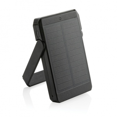 Logotrade logo dāvanas foto: Skywave RCS rplastic saules enerģijas banka 5000 mAh 10W bezvadu