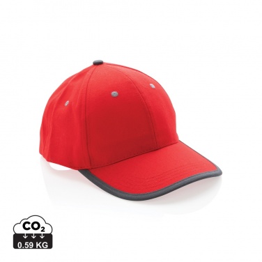 Logotrade biznesa dāvanas foto: Impact AWARE™ matēta kokvilnas 6 paneļu kontrasta vāciņš 280gr
