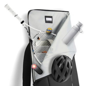 Logotrade logo dāvanas foto: Pilsētas ūdensizturīga pretaizdzīšanas mugursoma